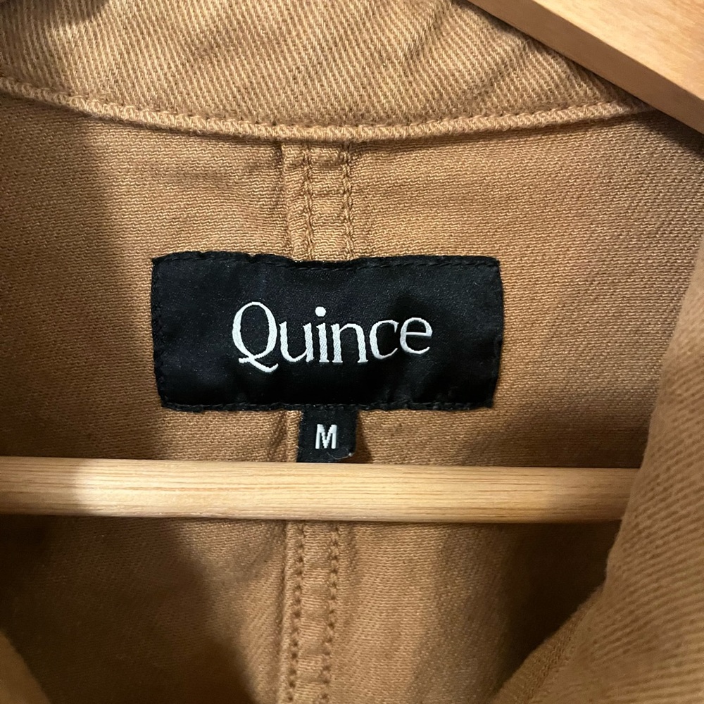 Quince Women's Brown Utility Jacket - Picture 3 of 5